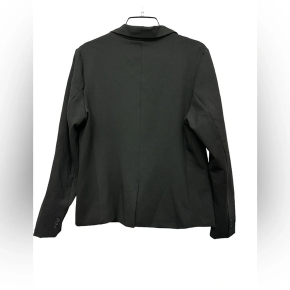 Sincerely Jules Single Button Blazer Size XL Black Notch Collar Pockets NWT - Picture 2 of 4